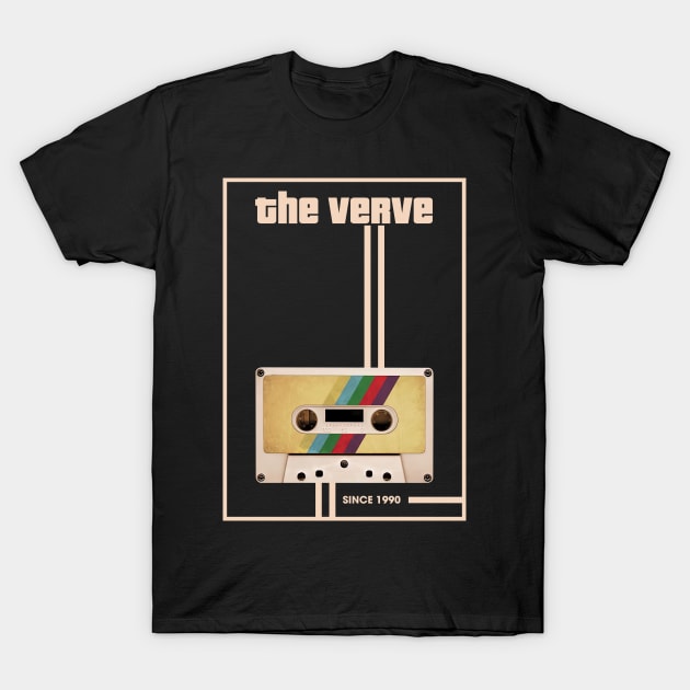 The Verve Music Retro Cassette Tape T-Shirt by Computer Science